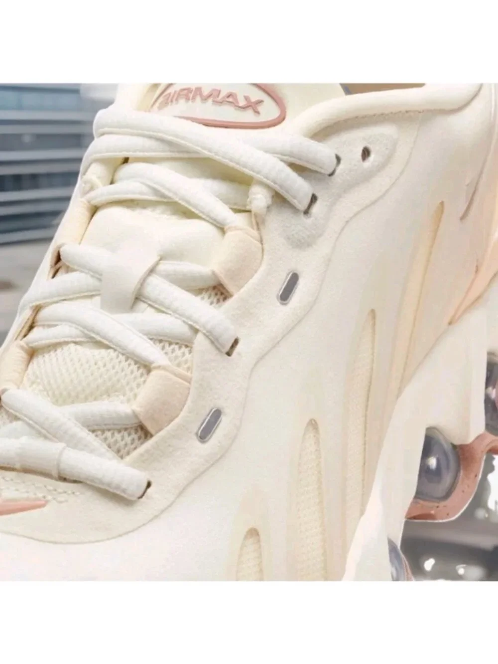 Nike Sneakers Air Max Dn8 Pearl White Pink Shoes IH5084-219 - Women's Size 8.5